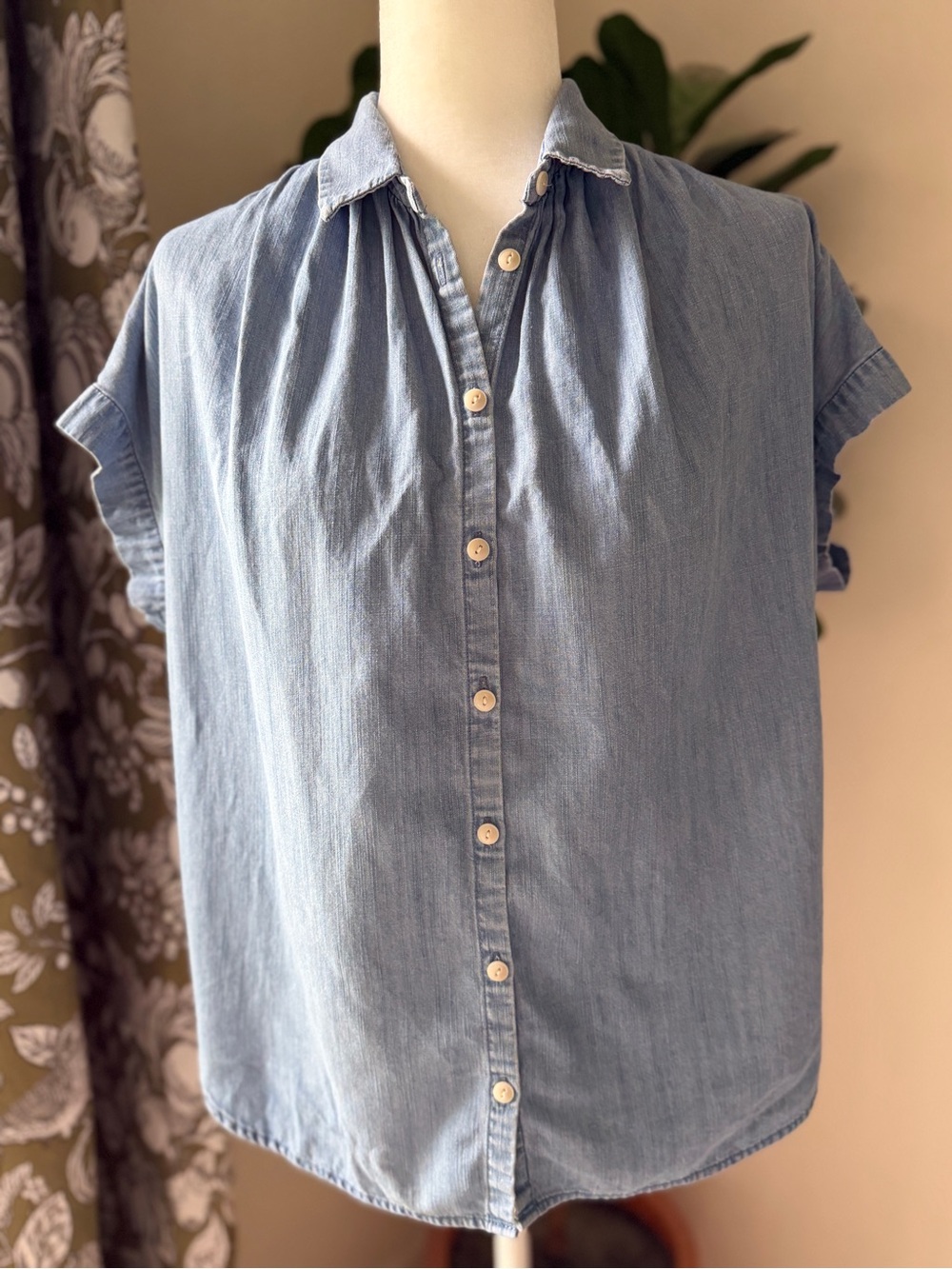 Madewell Light Blue Chambray Shirt